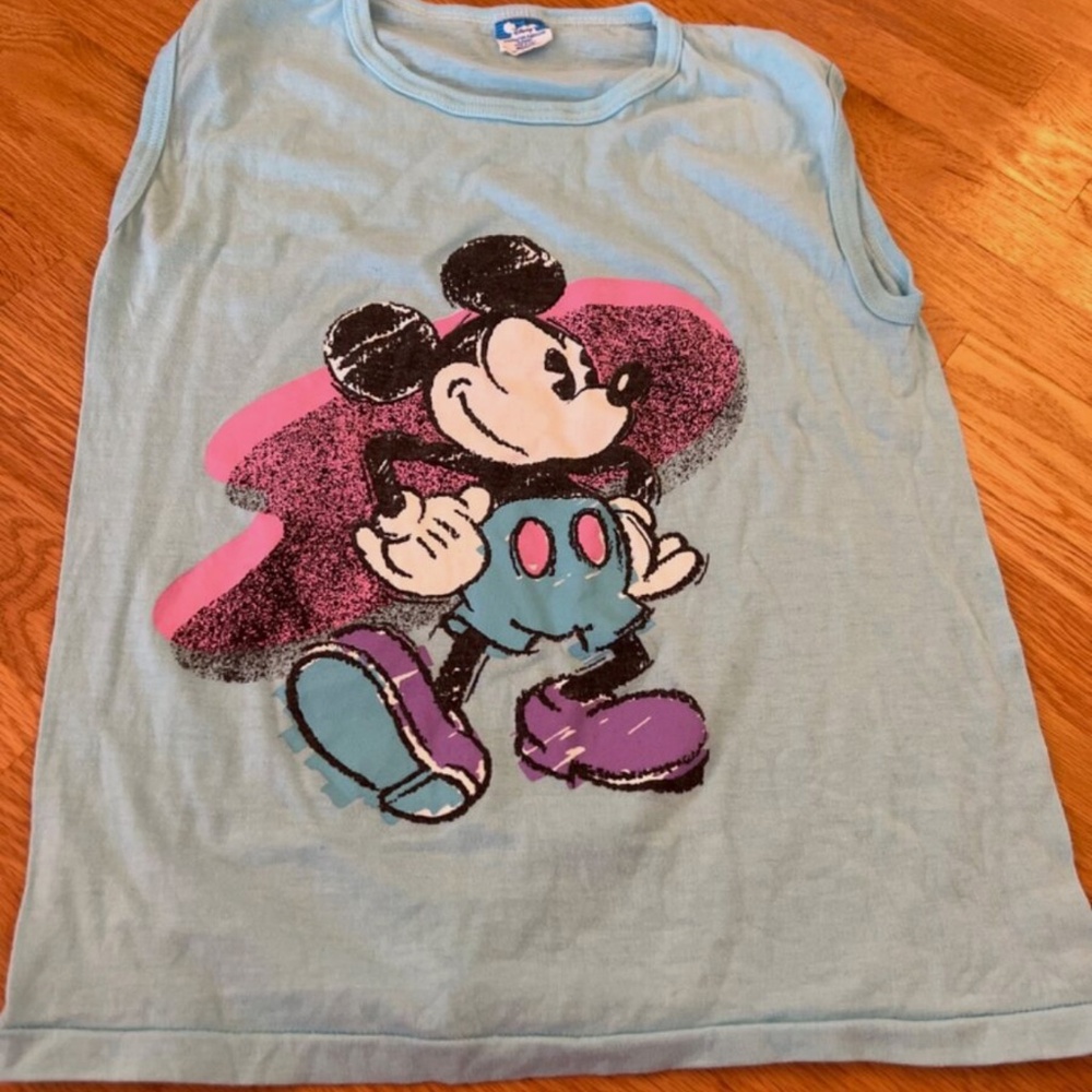 Vintage Disney Character Fashions Mickey Mouse medium tank